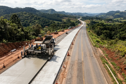 SC-350 terá 25 km de concreto em obra de R$ 86 milhões; veja como a mudança pode impactar o Oeste e o Meio-Oeste de Santa Catarina